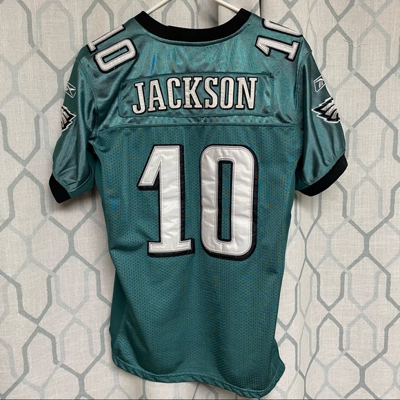Kids XL Eagles Jersey - Reebok - Jackson #10 - Picture 6 of 7